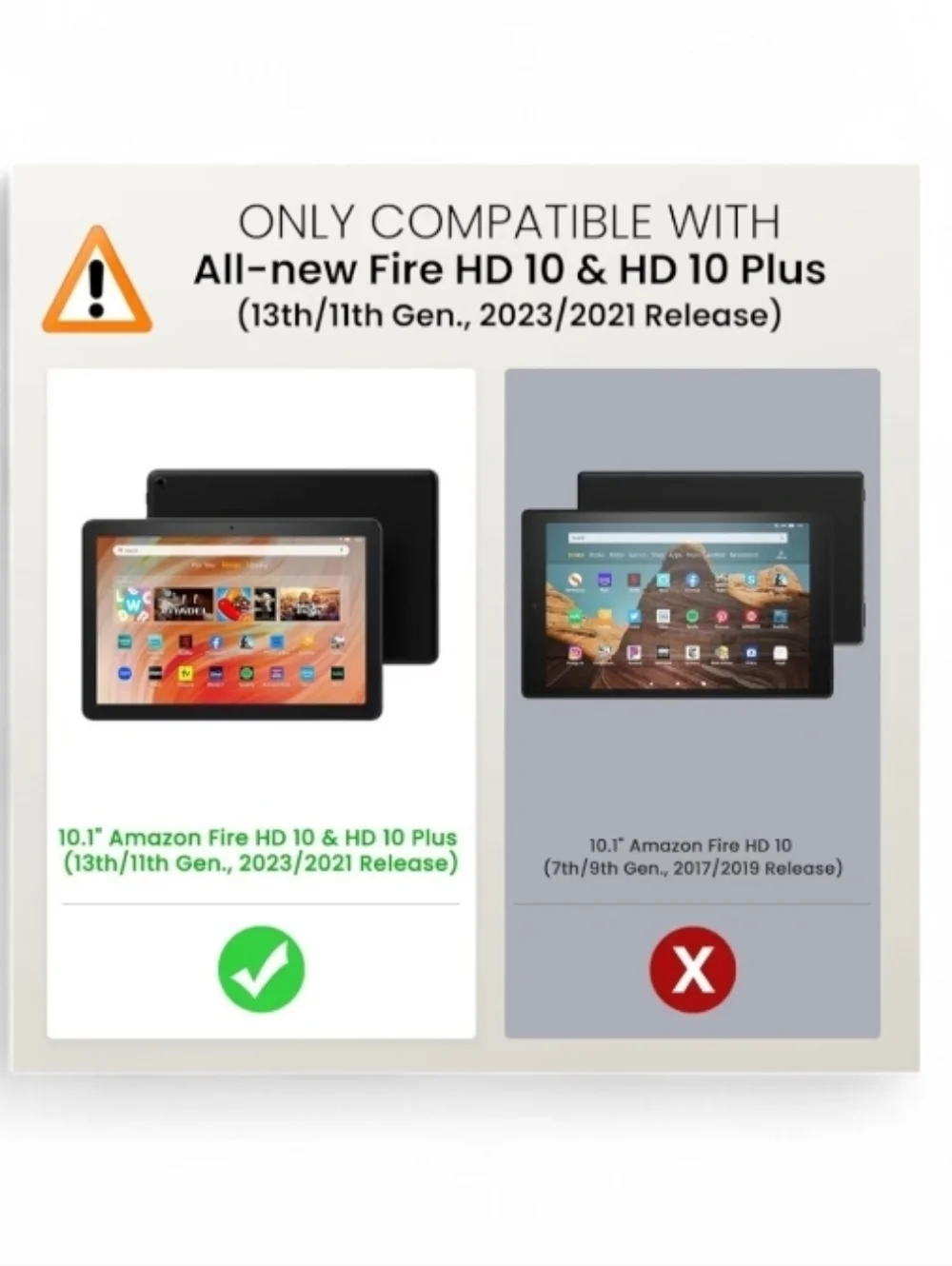 Gray Forest Amazon Fire HD 10/10 Plus Case